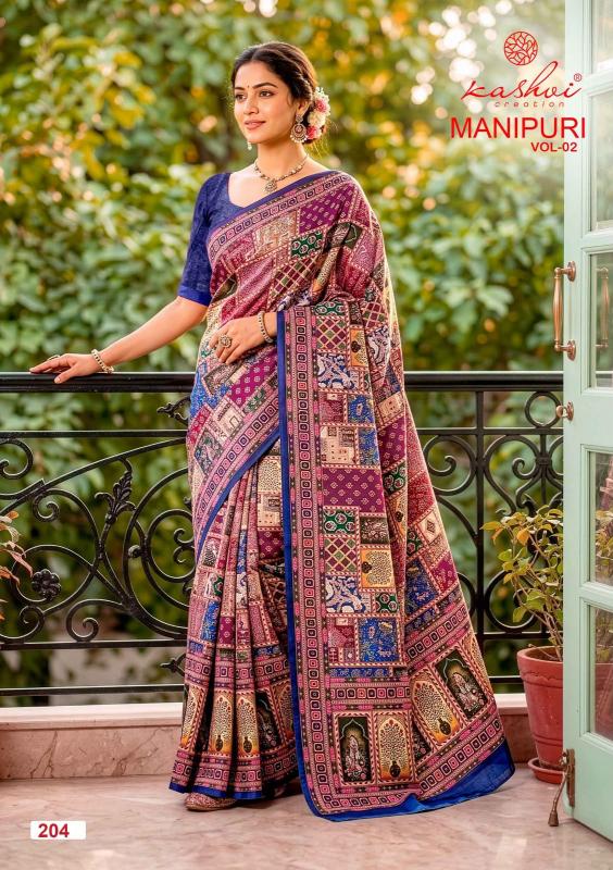 Kashvi manipuri vol 2 surat best saree market